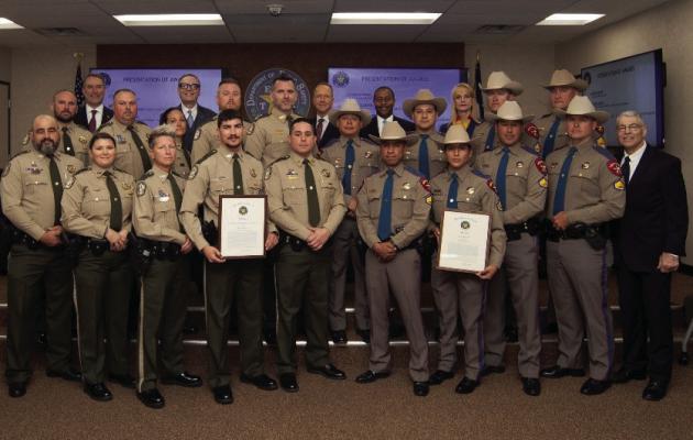 DPS honors achievements and bravery at February PSC meeting