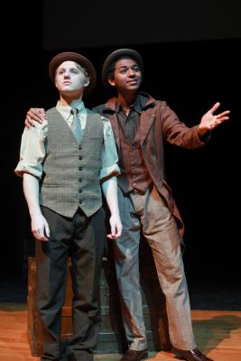 Cody Prause and RJ Wigfall garnered individual honors from the state competition where Sealy One Act Play earned fourth with its production of Stoneface. COURTESY PHOTOS