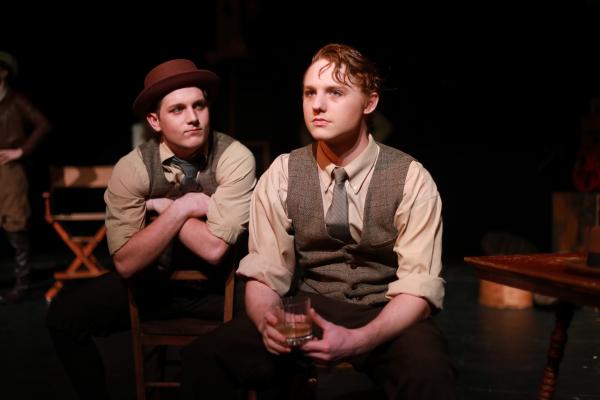 Jackson Osborne and Cody Prause represented Sealy One Act Play with individual awards throughout the run to its eighth state appearance in late April. The pair of seniors played the main character, Buster Keaton, in his younger and present-day form, respectively. COURTESY PHOTOS