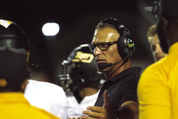 Sealy Head Football Coach Clint Finley sees a bright future ahead for the football program. PHOTO BY ABENEZER YONAS