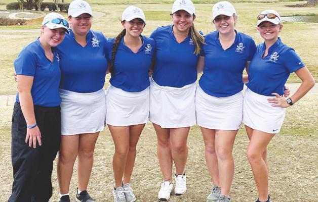 The Blinn Junior College women’s golf team recently took fourth place from the Prairie View A&amp;M University Spring Collegiate Invitational at the Sterling Country Club at Houston National. CONTRIBUTED PHOTO