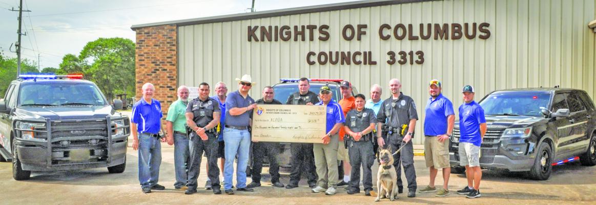 Knights of Columbus donate proceeds to ACPOA