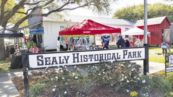 LEFT: Spring Fest will be held at the Sealy Historical Park. CONTRIBUTED PHOTO