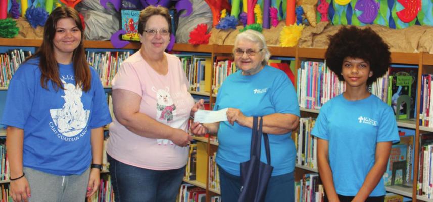 Wallis library receives donation