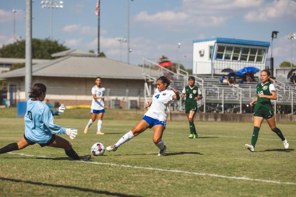 Hoffman driving herself, Blinn forward with passion, determination