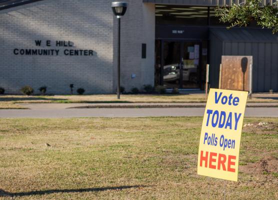 The W. E. Hill Community Center in Sealy is Precinct 310's polling location for the March 1 Primary Elections. COLE McNANNA