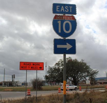 The Highway 36 eastbound entrance onto Interstate 10 will be closed for approximately two months starting Thursday, Feb. 24, at 7 p.m.