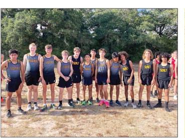 The Sealy cross country boys placed first at the Altair Meet held Saturday at Rice. COURTESY PHOTO