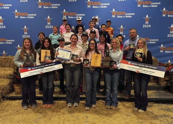 Sealy FFA brings home hardware from HLS&R