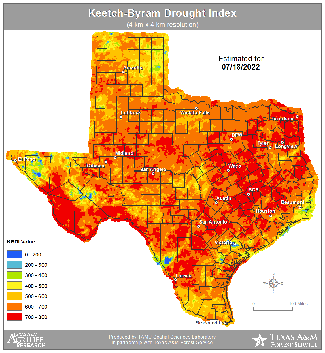 Wildfire Conditions Continue To Worsen Over The State The Sealy News