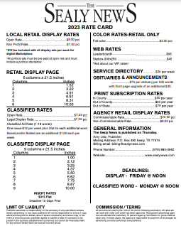 Rate Card