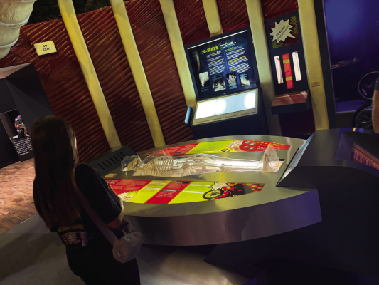 Visiting the health museum