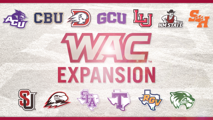 The Western Athletic Conference will now have 13 member schools competing for championships after the addition of four Texas schools (Abilene Christian, Lamar, Sam Houston State and Stephen F. Austin) as announced on Jan. 14. WESTERN ATHLETIC CONFERENCE