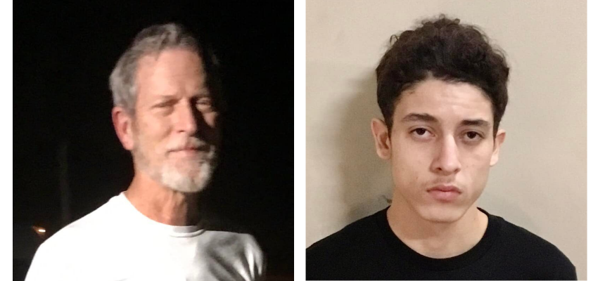 Bellville Police Department announced the arrests of Charles Dean Olsen, left, for deadly conduct and Ian Neasham, right, for unlawful carrying of weapon Thursday night following an altercation at The Hill where shots were fired but no civilian injuries were reported. BELLVILLE POLICE DEPARTMENT