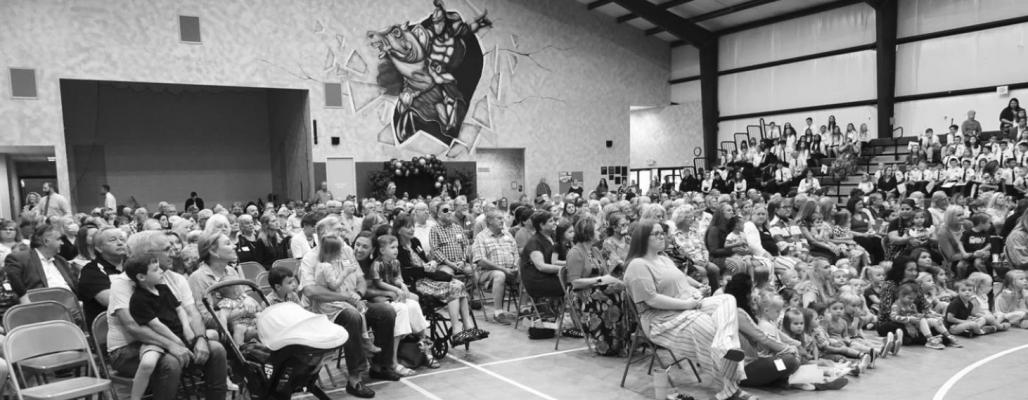 Faith Academy’s Grandparent’s Day Chapel was well attended Sept. 13 as students, teachers and staff came together to honor grandparents. CONTRIBUTED PHOTOS