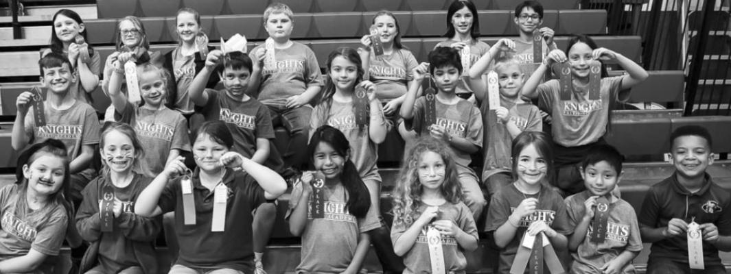 22 elementary-level Faith Academy students were honored for their artwork submitted to the Faith Academy in-house Art Festival April 9.