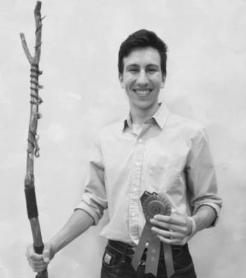 Mauricio Cano won Best of Show for sixth through twelfth graders at the Faith Academy in-house Art Festival April 9 thanks in part to “The Stick of an Engineer” that helped him win the miscellaneous category. Cano also won first in the mixed media category in the high school division.