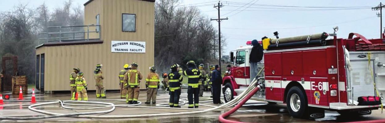Heitmann Memorial Training Facility hosted the Austin County Firefighters Association for the annual training event last weekend. Contributed photos