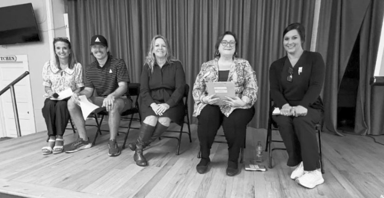 The June 3 Sealy Chamber of Commerce Lunch and Learn included a panel of healthcare professionals bringing a wealth of information. COURTESY PHOTO