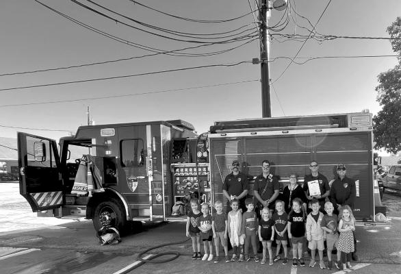 SFD pays visit to Trinity preschool