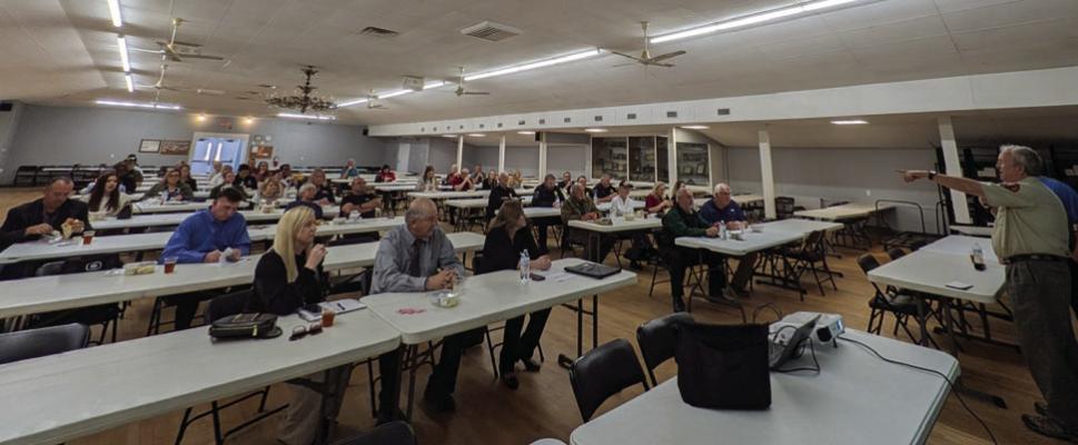 The Austin County District Attorney’s office was the program for March’s Lunch &amp; Learn. Participants enjoyed delicious food from Riley’s Sandwich Co. BIG thanks to The Friends of Stephen F. Austin State Park and Sparklight for sponsoring the event.