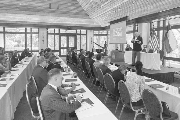 Secretary John Scott kicks off 2022 Consular Corps Forum in Austin Oct. 4. CONTRIBUTED PHOTO