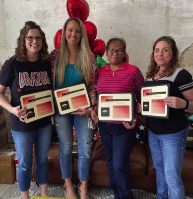 Brazos honors 10-year service winners