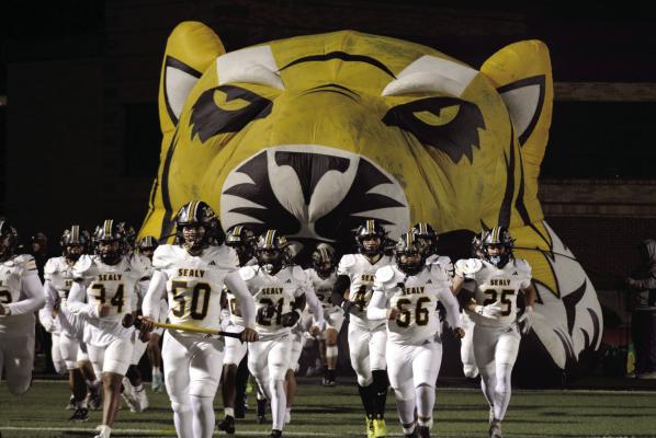 Members of the Sealy Tigers are featured on EA Sports College Football game that is out now. SEALY NEWS FILE PHOTO