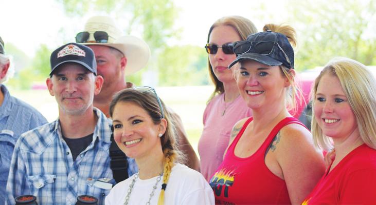 The Bellville Medical Center team of Jonny Averitt and Renee Poulter swept the Best Dilly Chili and Best Texas Chili Awards and The Sealy News’ Amanda Luksha, Amy Lieb and the Hot Off The Press team won the People’s Choice award. PHOTOS BY COLE McNANNA