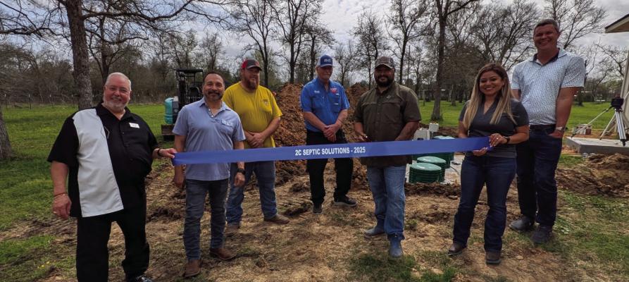 Ribbon cutting for Kingsmen Homes was recently held. They were at their Bellville Showcase Home for an open house. Chamber members had the opportunity to walk through their beautiful, new home and ask questions about the design and building process. @kingsmenhomesllc