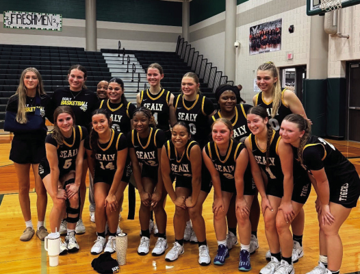 The Sealy Lady Tigers have clinched the 4th-place spot in the playoff race and advanced to take on La Grange in the bi-district round of the playoffs in Schulenburg. COURTESY PHOTO