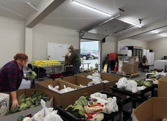 The Sealy Christian Pantry is now working out of their new offices on San Felipe Street. The Pantry has seen an increase in families coming into for aid since the government shutdown as closed off SNAP benefits. COURTESY PHOTO