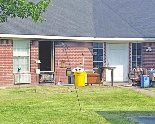 Clean up and water removal was necessary due to a fire that started in an air conditioner at the Colonial Belle Nursing Home in Sealy. 13 residents were evacuated to another wing of the building. RAE DRADY