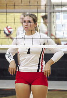 Rylea Roecker was a part of the senior leadership group for the Cougarettes. SEALY NEWS | EVAN HALE