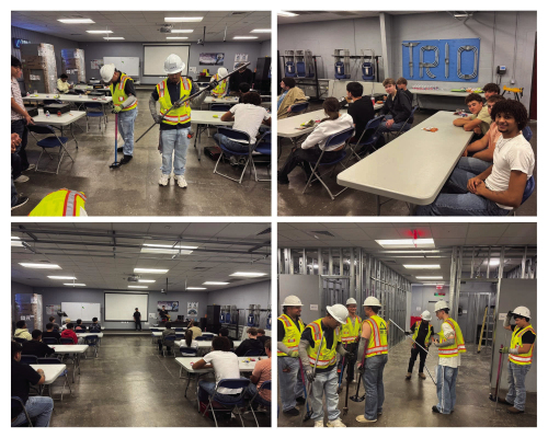 Sealy High School’s senior electrical students had an incredible opportunity to visit Trio Electric. Students participated in hands-on activities and learned more about career opportunities within the electrical field, including what it’s like to work for Trio. To top it off, each student received a new pair of steeltoed boots to support them as they continue their journey into the workforce. COURTESY PHOTOS