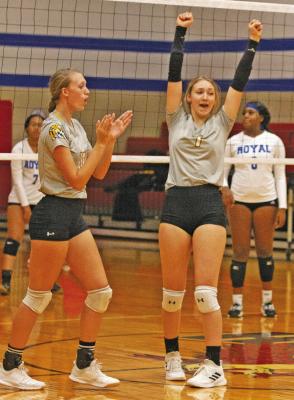 Lady Tigers tied with Needville for third in district