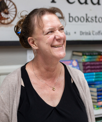 Lauri Matuska is the owner of The Story Peddler, an independent bookstore in Bellville. SEALY NEWS | ALLISON DRINNON