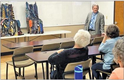 Dr. Kenneth Stein shared a great deal about his love and passion for collectibles with the EEA group. CONTRIBUTED PHOTO