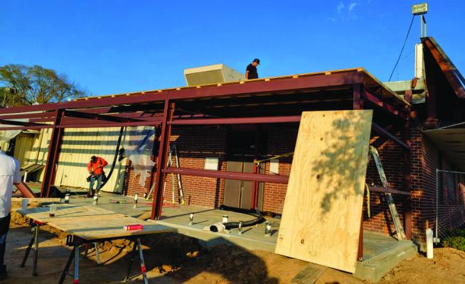 Tony’s renovations underway
