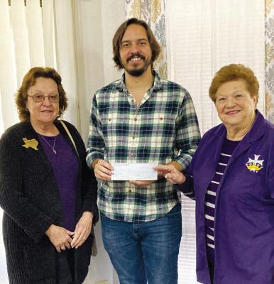 Frydek Catholic Daughters present donations