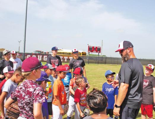 	Head varsity baseball coach Chris Bright