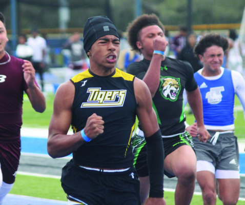 Bryce Mack qualified for the State meet in the 100m and 200m dash event. SEALY NEWS | EVAN HALE