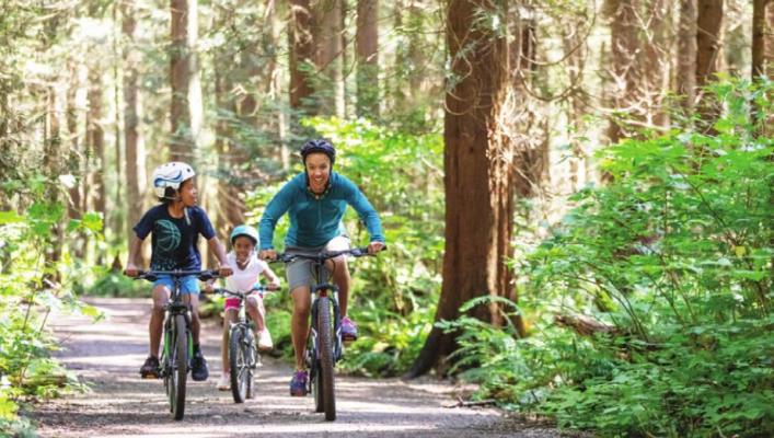 Spring Break is the perfect time to get outside and enjoy the weather with a nice walk or bike along a trail. CONTRIBUTED PHOTOS