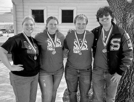Aggie Konvicka, Cheyenne Schwaller, Logan Jurecka and Angel Rebollar Lani Krenek and Amorin Hofford.