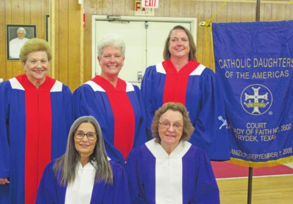 New officers installed