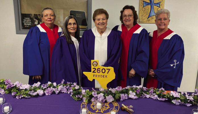 Frydek Catholic Daughters elect CDA officers