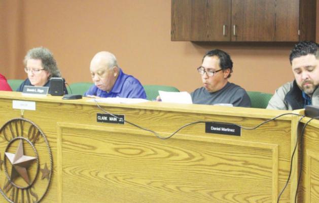 The Wallis City Council adopted a resolution that authorized Mayor Dennis Diggs and other designated signatories for a $5 million grant from the General Land Office (GLO) during last Wednesday’s meeting. HANS LAMMEMAN