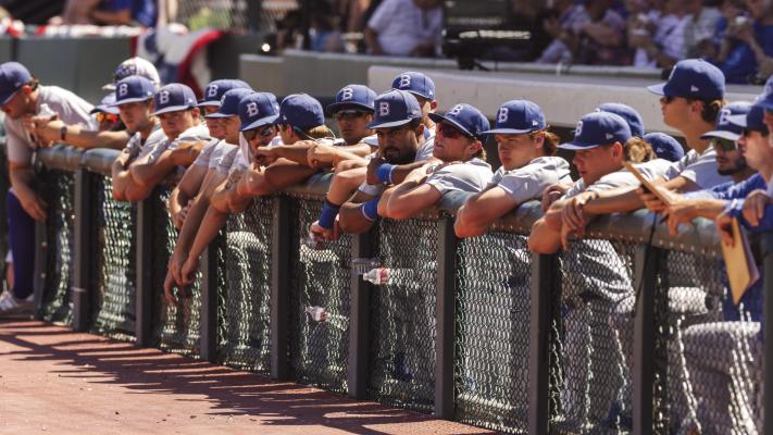 Blinn’s baseball squad watches as their season comes to an end at the hands of McLennan.