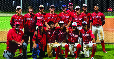 The Bellville Senior All-Star Little League team finished in third place at the state tournament in New Braunfels, TX on July 5-7. COURTESY PHOTO