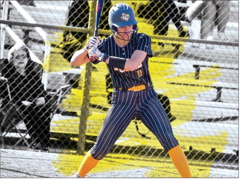 Caylee Syzdek hit a three-run home run during the Lady Tigers victory over Stafford. COURTESY PHOTOS